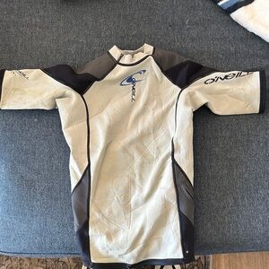 O'Neill Youth Gooru Style long sleeve wetsuit shirt in black Size XS